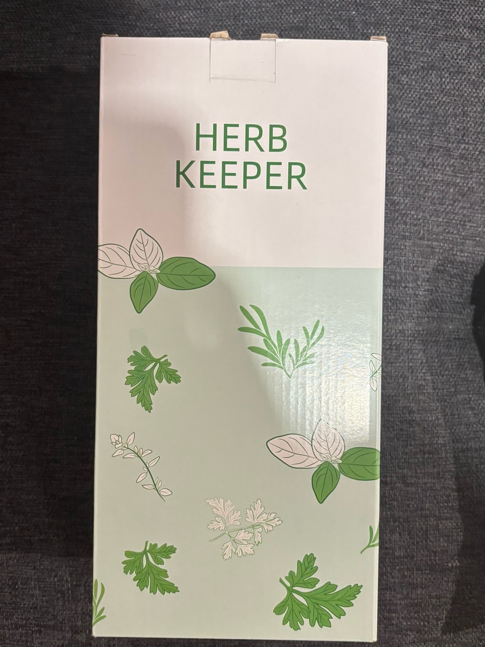 Herb Keeper Storage Containers
